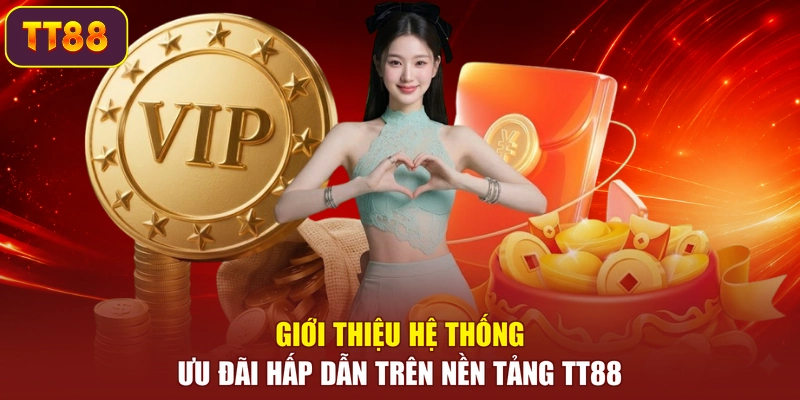 Giới thiệu hệ thống ưu đãi hấp dẫn trên nền tảng TT88